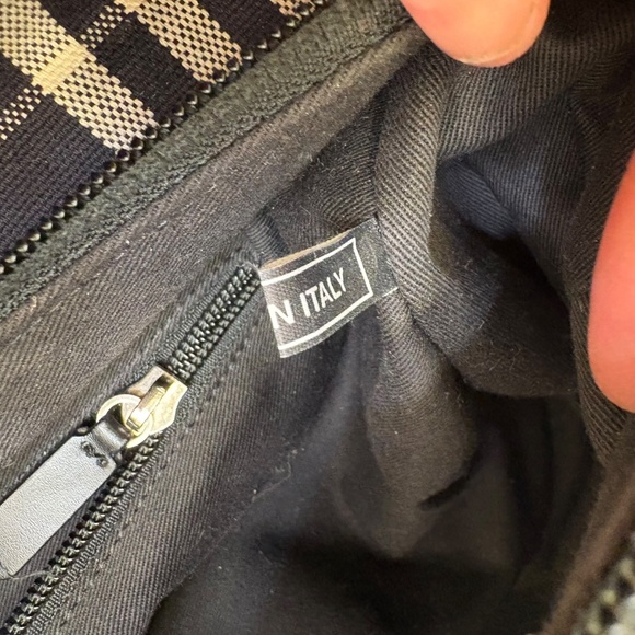 Burberry vintage navy dark blue nova check made in Italy unisex - Picture 15 of 16